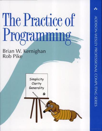 The Practice of Programming