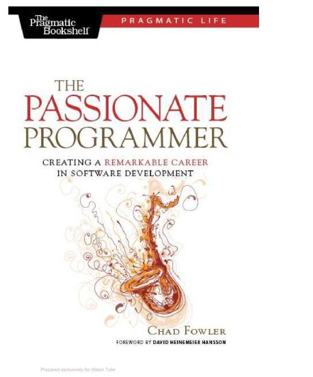 The Passionate Programmer