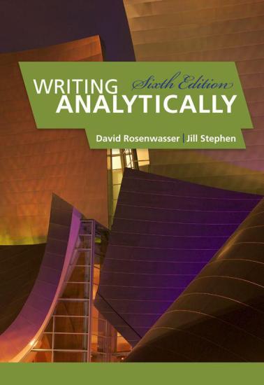 Writing Analytically, 6th Edition