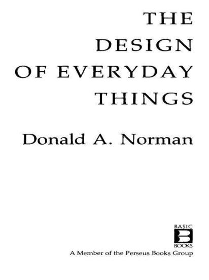 Design of Everyday Things