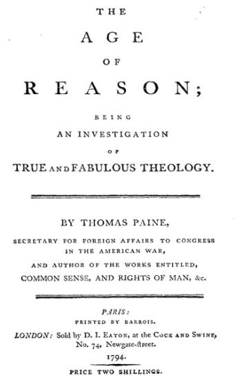 The Age of Reason